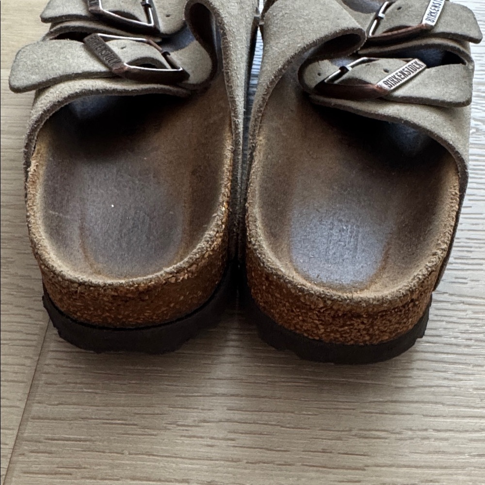Birkenstock - Arizona Soft Footbed Sandal in Taupe - Picture 7 of 14
